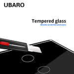 LinkMejor 1 Gang 86 Type Smart Wall Touch Switch Tempered Glass Panel Single Live Wire Waterproof Heat Resistant LED Indicator