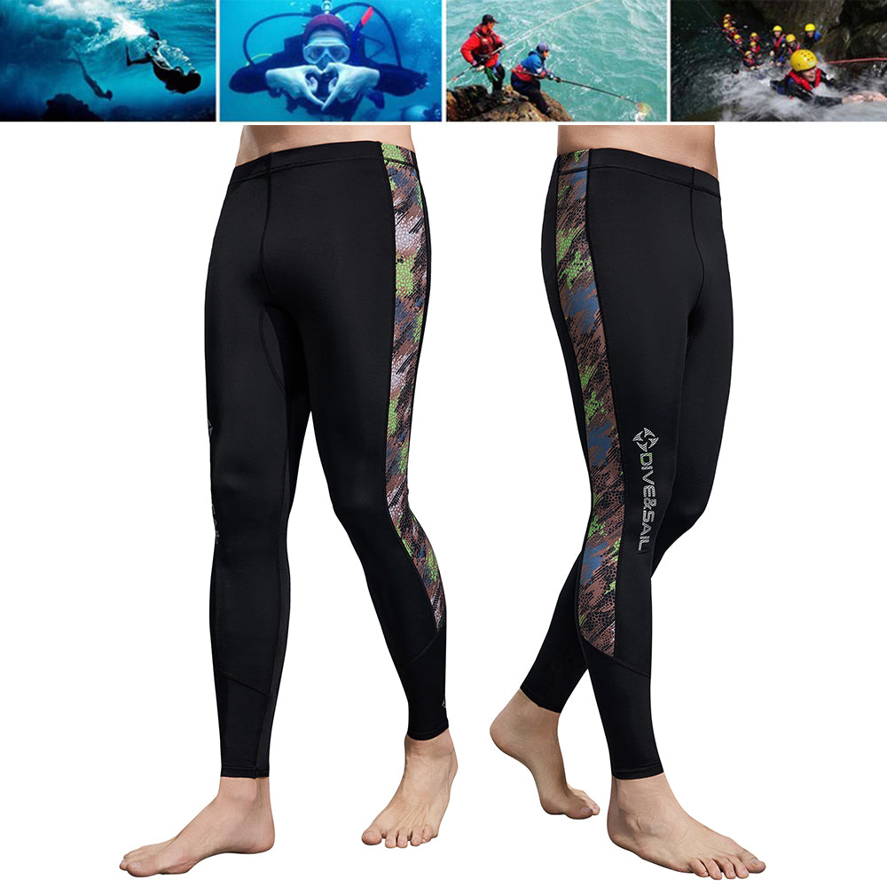 LinkMejor Men's Diving Pants UFP50+ Sun Protection Quick-drying Breathable High Elastic Thin Snorkeling Trousers for Surfing Swimming