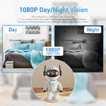 LinkMejor PT205 5G Dual Wifi Smart Robot Camera Wireless PTZ AI Automatic Tracking Motion Detection Security Camera Two-way Audio Night Vision Hieasy APP