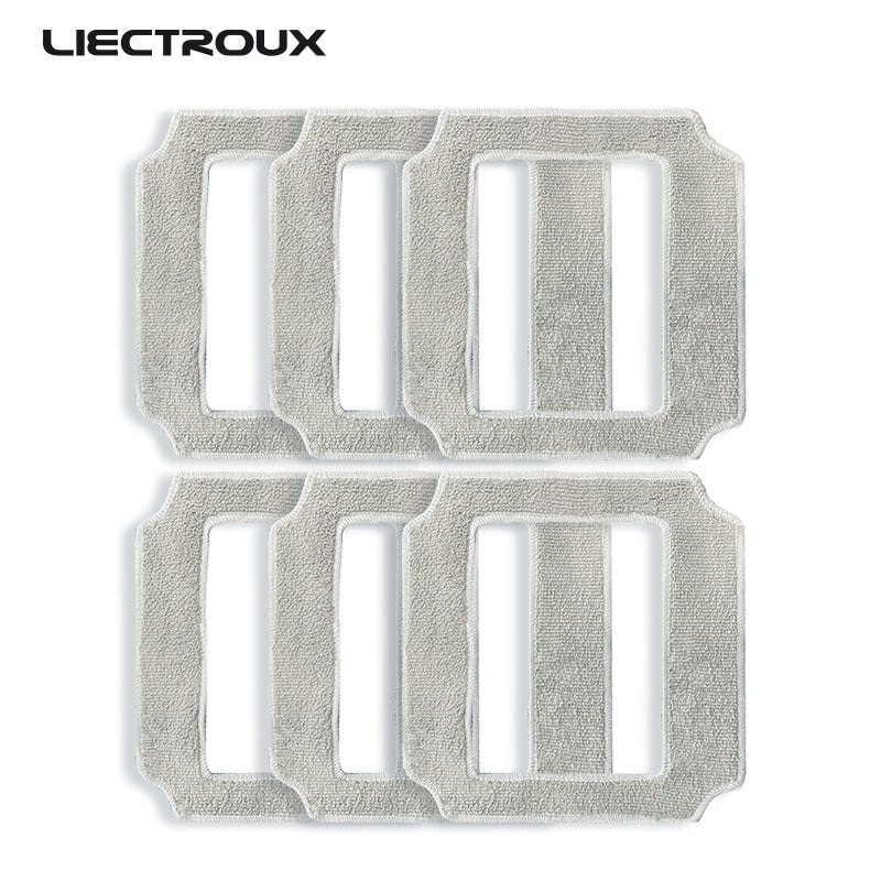 6pcs Window Cleaning Robot Mop Cloth Cleaning Cloth Towel Dusting Cloth for LIECTROUX YW910