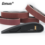 LinkMejor Sandpaper Holder Adjustable Manual Curve Sanding Polishing Belt Sander Sandboard Woodworking Sander