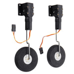 Metallic Worm-type Electronic Retractable Landing Gear for Small Real Electric Fixed-wing RC Aircraft Airplane