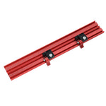 LinkMejor Aluminum Alloy Woodworking Extension Guide Rail T-track Connector for Track Saw Rail Parallel Guide System