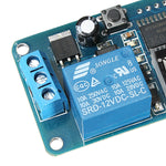 3Pcs Geekcreit® DC 12V LED Display Digital Delay Timer Control Switch Module PLC