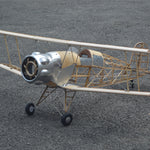 LinkMejor Bucker Bu133 1/5 Scale 1320mm Wingspan Balsawood RC Airplane Biplane Fixed-wing KIT