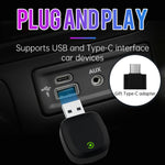 LinkMejor Mini 2-in-1 Wired to Wireless CarPlay Adapter /Android Auto Adapter Plug & Play Dual Band WiFi