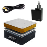LinkMejor T55 Smart Mini Constant Temp Adjustable Preheating Desoldering Station for Phone / LED Lamp Beads / PCBA / Liquid Heating Repair Tool