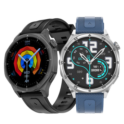 DT NO.1 DT5 1.48-inch HD Screen TWS Headset Connection bluetooth Call Heart Rate Monitor Sleep Monitoring Breathing Exercise IP67 Waterproof Multi-sport Modes Smart Watch