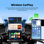 7.0 inch Portable Digital Motorcycle Dashboard GPS Navigation Display Screen Monitor BT5.0 Wireless CarPlay Moto Android Auto