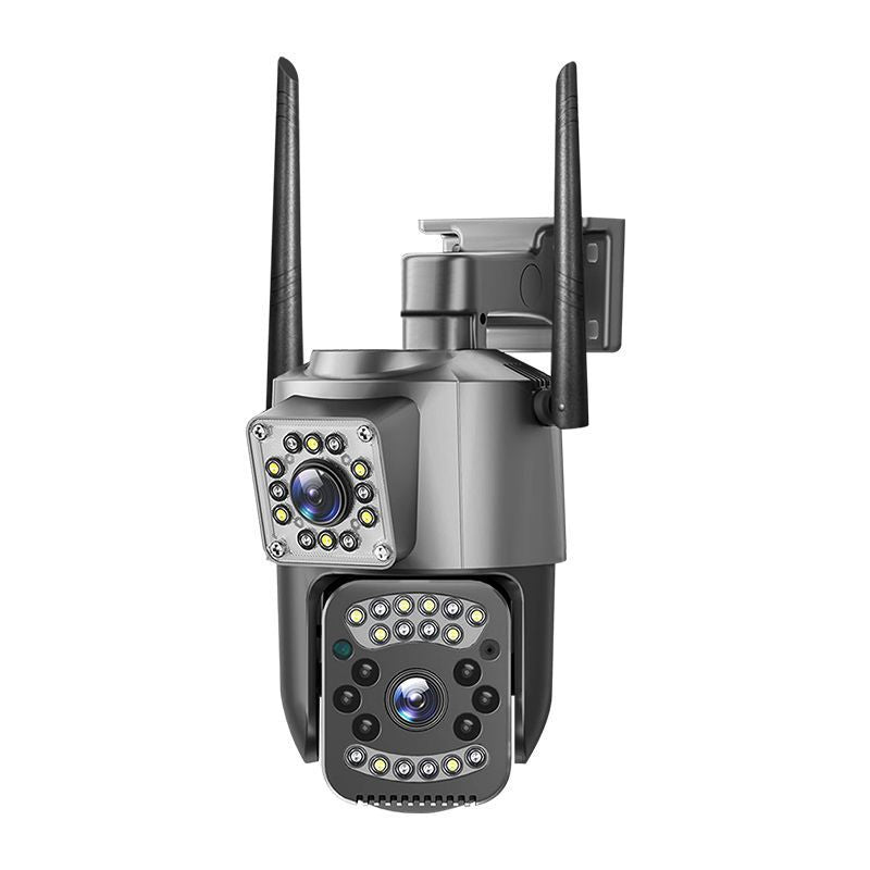 V380 8MP 4K Dual Lens WIFI IP Camera 10X Zoom Night Vision Human Detections AI Auto Tracking IP66 Waterproof Two-Way Audio PTZ 4G Surveillance Camera for Indoor Outdoor Security Monitoring