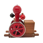 LinkMejor B01 3.6CC Ball Top Monitor Hit and Miss Vertical Water-cooled Single Cylinder 4-Stroke Engine Science Discovery Education Toys