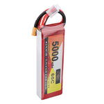LinkMejor 11.1V 5000mAh 60C 3S LiPo Battery XT60 Plug for RC Drone