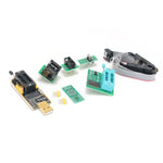 CH341B 24 25 Series EEPROM Flash BIOS USB Programmer 2-3 Megabits/Min Erase Speed Includes 1.8V Adapter and SOIC8 Test Clip