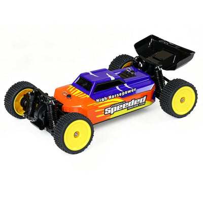 LinkMejor 2401 RTR 1/24 2.4G 4WD 45km/h Brushed/Brushless RC Car Aluminum Alloy Chassis Oil Shocks Full Proportional Control High Speed Off-Road Racing Vehicles Models Toys