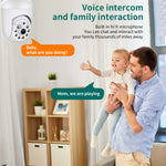 2MP 1080P HD Camera WIFI PTZ Control Video Surveillance Cameras  Wireless Connect 360° Panoramic Two-way Conversation