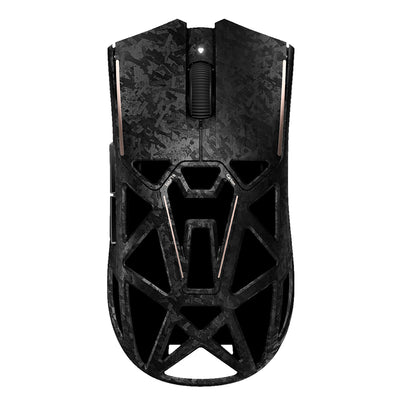 LinkMejor TAN8 Master Ultra Carbon Fiber Mouse Hollow Design Tri-mode Dual 8K Return Rate 40000DPI 55g Lightweight Ergonomics E-sports Gaming Mouse