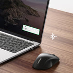 LinkMejor MU101 2.4G Wireless bluetooth Mouse 1000-4000DPI Silent Buttons Ergonomics for MacBook Tablet Laptop Mute Mice 2.4G Mouse