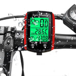LinkMejor Waterproof Bicycle Computer LCD Display Wired Speedometer Odometer Cycling Digital Bike Monitor