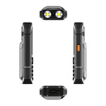 LinkMejor M6000 Mini 2G GSM 2.4-inch Four SIM Card Four Standby 4800mAh Built-in Dual Flashlight 3D Large Button Power Bank Magic Sound Function One-click SOS Mobile Phone