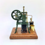 LinkMejor R01 1/12 Stirling Hot Air Pump Engine Model Water-cooled External Combustion Engine Copper Castings Physics Science Experiment for Children