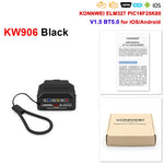 Konnwei KW906 OBD2 ELM327 V1.5 Pic18F25K80 OBD 2 Bluetooth 5.0 Scanners Car Diagnostic tool Code Reader For Android/IOS