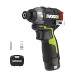 LinkMejor WU132X Cordless Brushless Impact Screwdriver 160N.m. Torque SDS Chuck 2 Speed Modes Lightweight Design