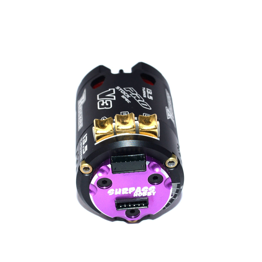 LinkMejor Rocket 540 Sensored Brushless Motor V3 Shaft 3.175mm RC Car Part