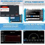 LinkMejor IPC-9800MOVTADHS Plus+ Full Features CCTV Camera Tester 7-inch IPS Touch Screen Monitor CCTV Tester with HD-TVI HD-CVI AHD SDI IP Camera Support DMM OPM VFL TDR Features POE 4K H.265 HDMI
