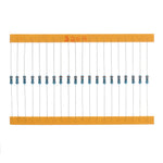 2600pcs 130 Values 1/4W 0.25W 1% Metal Film Resistors Assorted Pack Kit Set Lot Resistors Assortment Kits Fixed Resistor