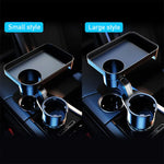 360° Adjustable Car Cup Holder Extender Multi-Function Drink Holder with Food Table Snack Base Tray Coffee  Burger Storage Box Small Table