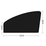 10 Strong Magnetic Full Light-Shielding Magnetic Car Curtains Magnetic Suction Type Non-Transparent Summer Sunscreen Car Sunshade