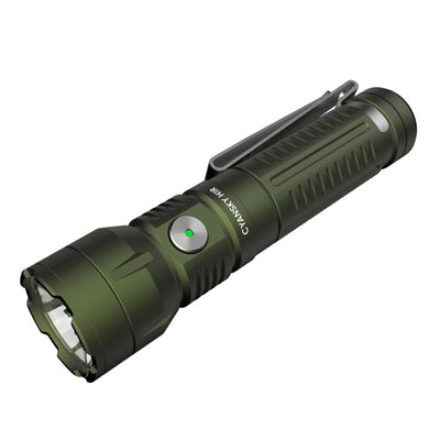 LinkMejor H1R EDC 14500 Flashlight with 700 Lumens 400M Output, Multifunctional Rechargeable Mini Torch Camping and Hiking Lantern Outdoor Light