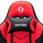 LinkMejor RGB Gaming Chair with Speakers Music Rhythm LED Lights Computer Chair with Massage Lumbar Surport 135°Recliner with Footrest Ergonomic Video Game Chairs for Adults