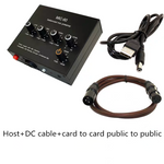 MIC-60 Balanced Mic Preamplifier Condenser Moving Coil Microphone Amplifier 48V Phantom Power 60dB Gain Low Cut Three Band Equalizer with USB and XLR Cable