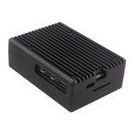 Raspberry Pi 5 Passive Cooling Case Aluminum Alloy Dissipation Striped Shell Box