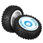 2PCS LinkMejor 124017 Brushless 1/12 RC Car Spare Front/Rear Tires 2017 2018 Vehicles Model Parts