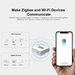 LinkMejor ZB Bridge Pro Smart Home Zigbe 3.0 Bridge-P Remote Control ZigBe Wi-Fi Devices On APP Works With Alexa Hey Google