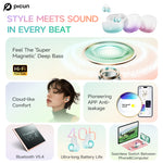 PICUN W5 TWS Earclip Earbuds Wireless bluetooth 5.4 Earphone HiFi Audio Deep Bass Dual-Mic AI Call Noise Reduction 40H Playback Lightweight Flexible Comfort Low Gaming Latency Sports Headphones