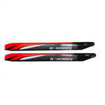 1 Pair G-HOBBY 690mm / 700mm Carbon Fiber Main Rotor Blade Spare Parts for Trex 700 SAB700 X7 RC Helicopter