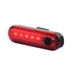 LinkMejor Bike Taillight 650mAh Battery USB Rechargeable Red LED Bright Rear Light Waterproof Easy to Install Bicycle Light for Safety Cycling