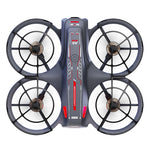 LinkMejor AE21 WiFi FPV with 4.3inch LCD Screen Controller HD Dual Camera Electrically Adjustable Optical Flow Hover Automatic Obstacle Avoidance Circle Protection Brushless 2.4G 4CH 6-Axis Remote Control Toys RC Drone Quadcopter RTF