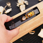 Ebony Corner Plane 0-5mm Adjustable Chamfer Hand Planer for Woodworking Edge Trimming