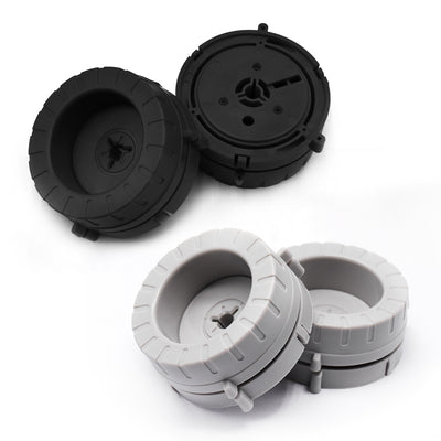 Universal NAB Reel Hub Adapters for Studer ReVox Akai Teac Reel Tape Recorders Support 1/4 Inch 10.5 Inch Reels High Grade Plastic Lightweight Design