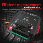 LinkMejor ZT-XT1 2-in-1 Transistor Tester Kit Crystal tester Multimeter True RMS 2.4 Inch IPS Screen Resistors Capacitors Diodes MOSFETs Zener Temperature Sensors Semiconductor Testing Supports USB firmware upgrades