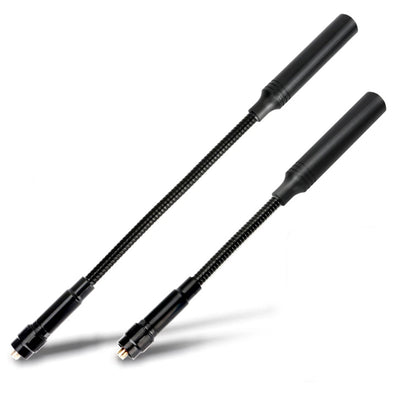 LinkMejor AR-168 V1/V2 Gooseneck Tactical Antenna Dual Band VHF/UHF 144/430MHz High Gain SMA-Female for Baofeng UV-5R UV-K5 Walkie Talkie Accessory