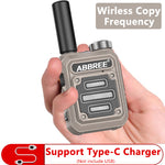 LinkMejor AR-63 Mini Walkie Talkie Wireless Copy Frequency Long range Type-C Charger for Hotel Business Two Way Radio