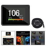 Car HUD Head-Up Display Obd Speed Fuel Consumption Water Temperature Voltage Overspeed Alarm HD Head-Up Display