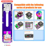 LinkMejor 20A 4-Wire Battery Test Stand 18650 Capacity Tester High Current 30A PCB Metal Plastic Accurate Measurement Lithium Dry Button Cells