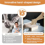 Ergonomic Hand Shaped Push Stick Table Saw Safety Tool MDF Wood Non Slip Design for Precision Woodworking Miter Saw Router Table Jointers