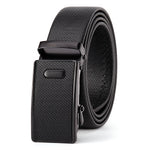 120cm Men's PU Leather Belt Casual Auto Buckle Adjustable Waistband Simple Fashion Business Male Pants Belt